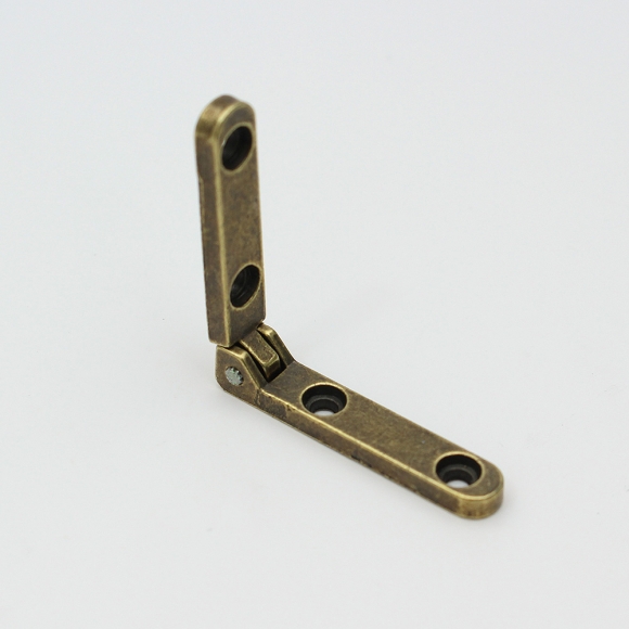 [영달철물] 90도 소품 경첩 10세트(브론즈)