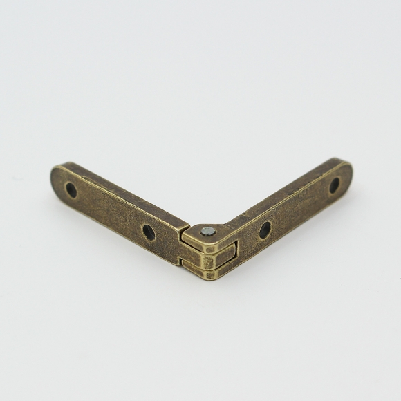 [영달철물] 90도 소품 경첩 10세트(브론즈)