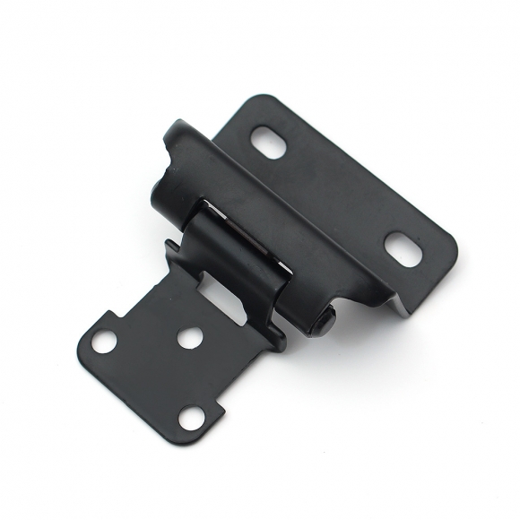 [영달철물] 1/2형 오버레이 가구 경첩 2개입(블랙)