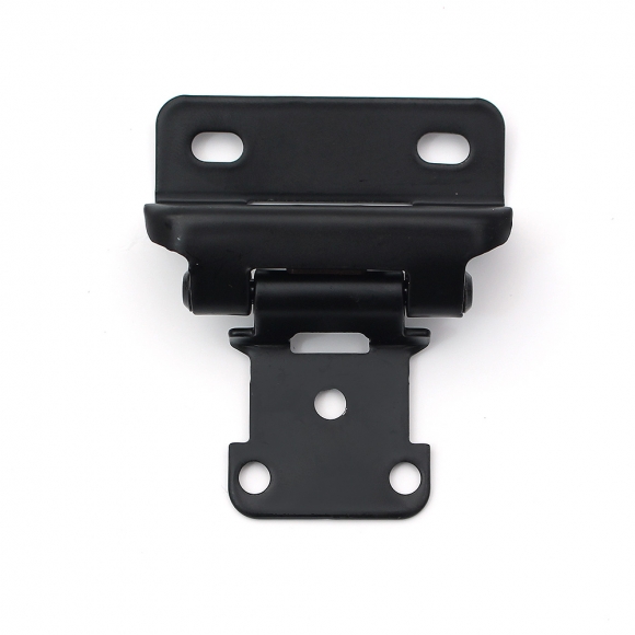 [영달철물] 1/2형 오버레이 가구 경첩 2개입(블랙)