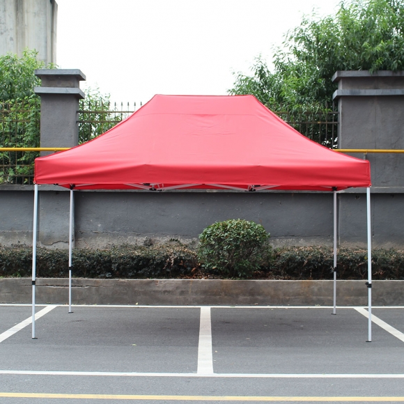 행사용 접이식 캐노피 천막(300x400cm) (레드)