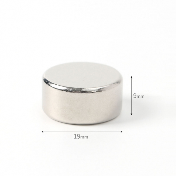 [몬스터킹] 초강력 네오디뮴 원형 자석 10개입(19x9mm)