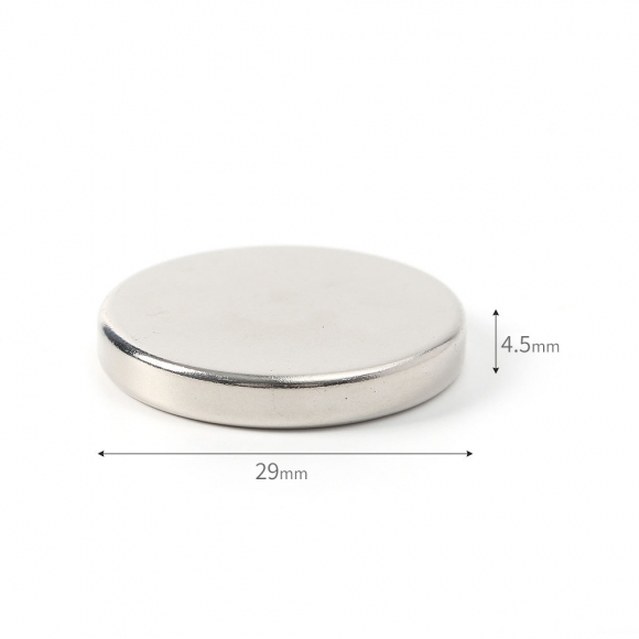 [몬스터킹] 초강력 네오디뮴 원형 자석 10개입(29x4.5mm)