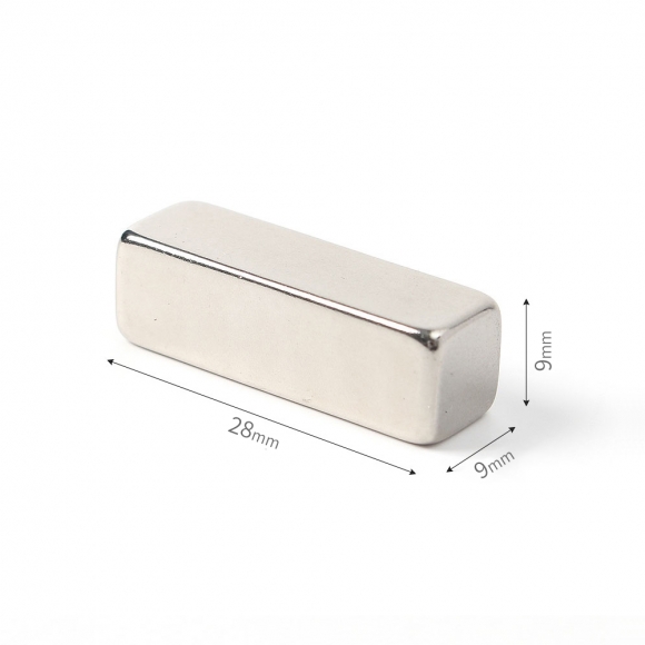 [몬스터킹] 초강력 네오디뮴 사각 자석 5개입(28x9x9mm)