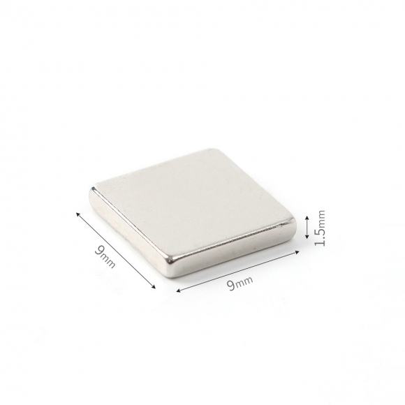 [몬스터킹] 초강력 네오디뮴 사각 자석 50개입(9x9x1.5mm)