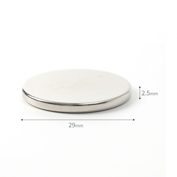 [몬스터킹] 초강력 네오디뮴 원형 자석 10개입(29x2.5mm)