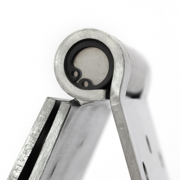 [영달철물] 스텐 자동닫힘 스윙경첩(73x76mm) (실버)