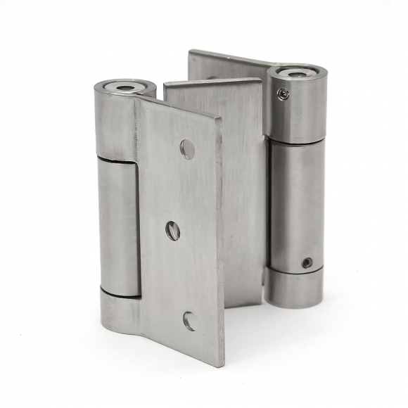 [영달철물] 스텐 자동닫힘 스윙경첩(73x76mm) (실버)