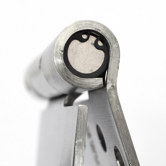 [영달철물] 스텐 자동닫힘 스윙경첩(73x100mm) (실버)