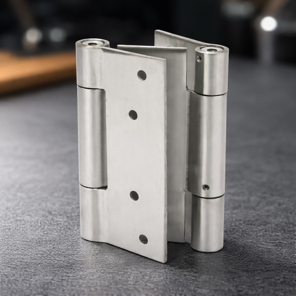 [영달철물] 스텐 자동닫힘 스윙경첩(83x125mm) (실버)