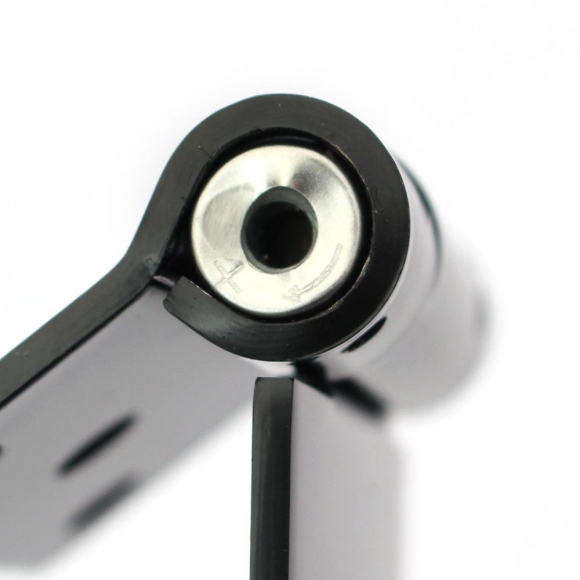 [영달철물] 스텐 자동닫힘 스윙경첩(73x76mm) (블랙)