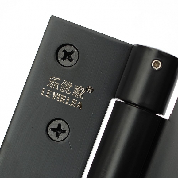 [영달철물] 스텐 자동닫힘 스윙경첩(73x76mm) (블랙)