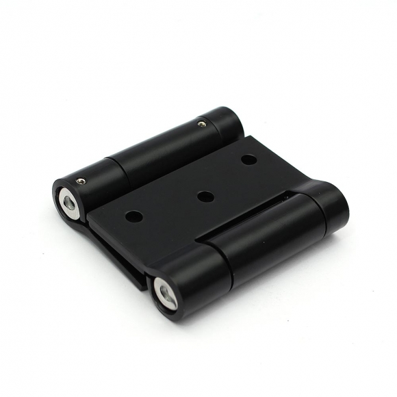 [영달철물] 스텐 자동닫힘 스윙경첩(73x76mm) (블랙)