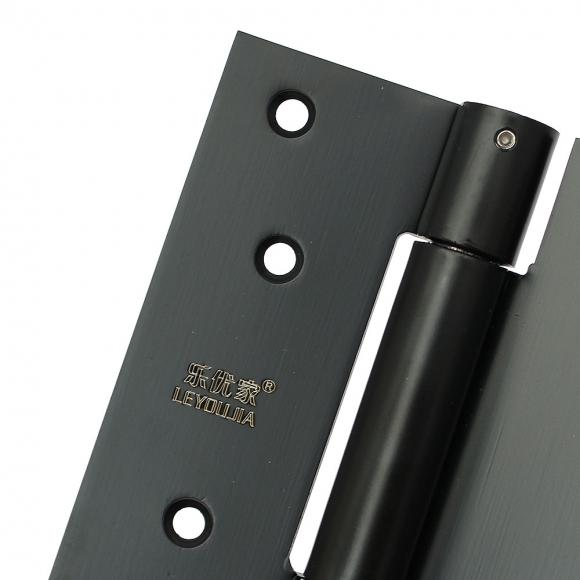 [영달철물] 스텐 자동닫힘 스윙경첩(83x125mm) (블랙)