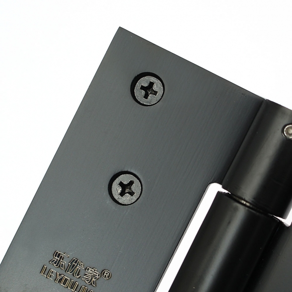 [영달철물] 스텐 자동닫힘 스윙경첩(83x125mm) (블랙)