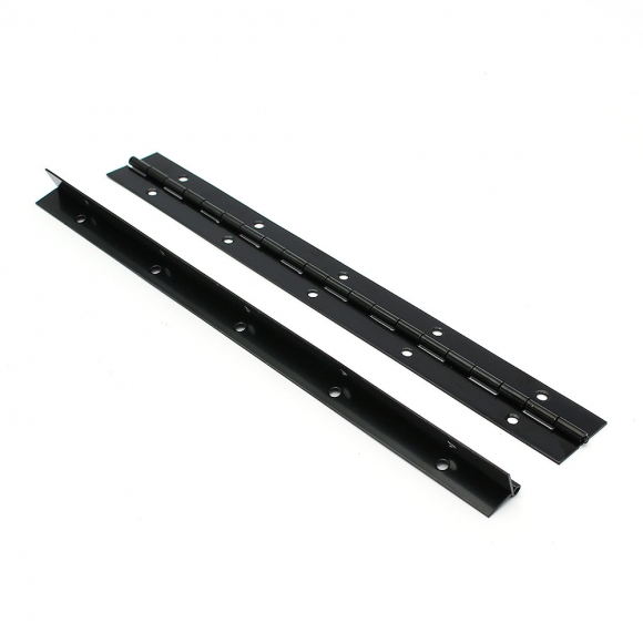 [영달철물] 250mm 피아노 경첩 2p세트(두께 1mm) (스틸+블랙)