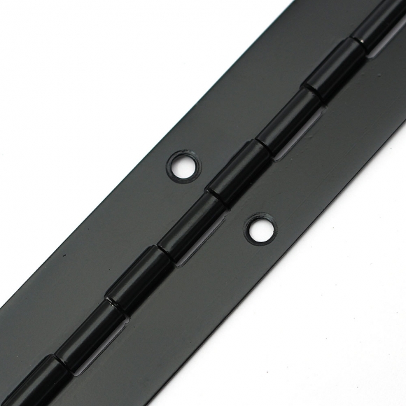 [영달철물] 250mm 피아노 경첩 2p세트(두께 1mm) (스틸+블랙)