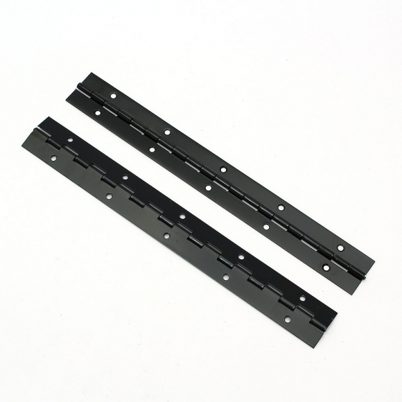 [영달철물] 250mm 피아노 경첩 2p세트(두께 1mm) (스틸+블랙)