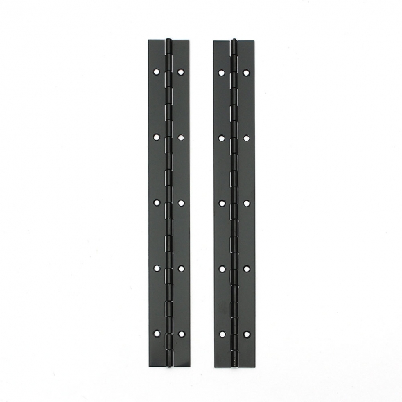 [영달철물] 250mm 피아노 경첩 2p세트(두께 1mm) (스틸+블랙)