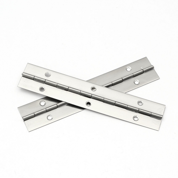 [영달철물] 150mm 피아노 경첩 2p세트(두께 0.8mm) (스텐+실버)