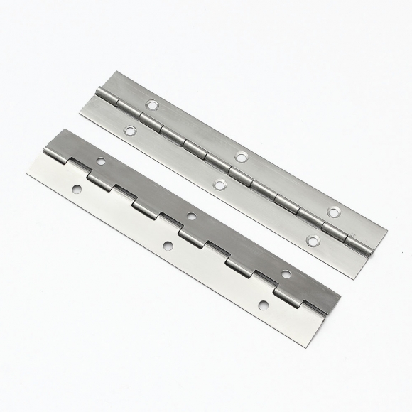 [영달철물] 150mm 피아노 경첩 2p세트(두께 0.8mm) (스텐+실버)