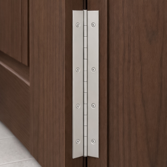 [영달철물] 200mm 피아노 경첩 2p세트(두께 0.8mm) (스텐+실버)