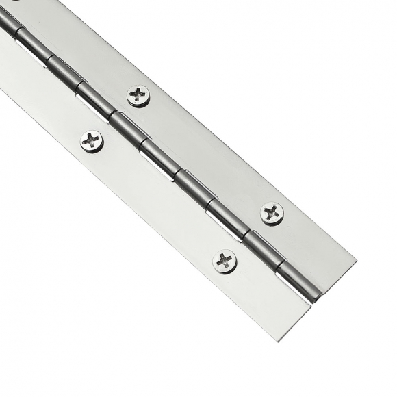 [영달철물] 200mm 피아노 경첩 2p세트(두께 0.8mm) (스텐+실버)