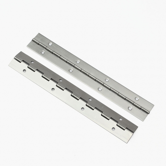 [영달철물] 200mm 피아노 경첩 2p세트(두께 0.8mm) (스텐+실버)