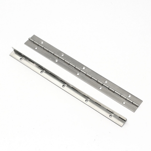 [영달철물] 250mm 피아노 경첩 2p세트(두께 1mm) (스텐+실버)