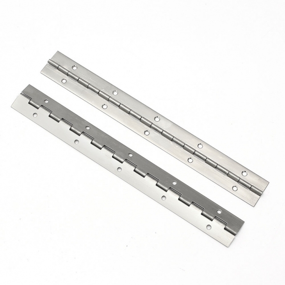 [영달철물] 250mm 피아노 경첩 2p세트(두께 1mm) (스텐+실버)