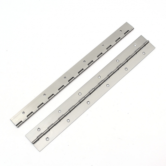 [영달철물] 300mm 피아노 경첩 2p세트(두께 1mm) (스텐+실버)