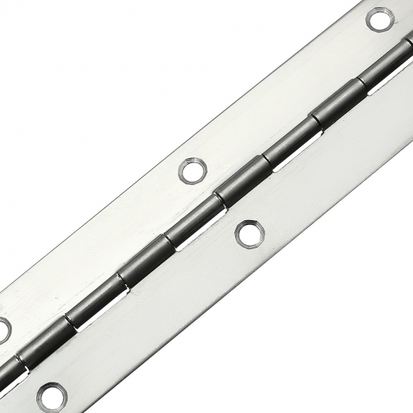 [영달철물] 600mm 피아노 경첩 2p세트(두께 1.5mm) (스텐+실버)