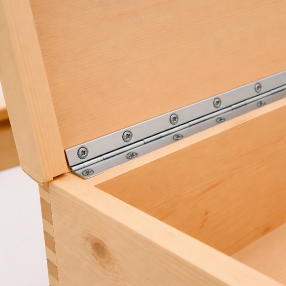 [영달철물] 600mm 피아노 경첩 2p세트(두께 1.5mm) (스텐+실버)