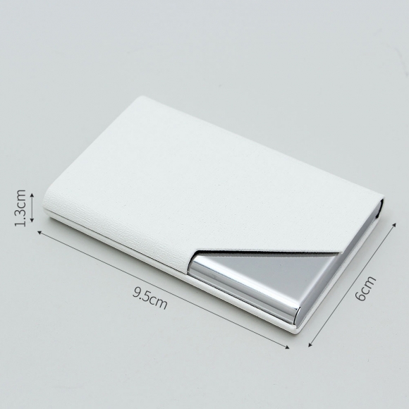 맨포스 심플 명함케이스(화이트)