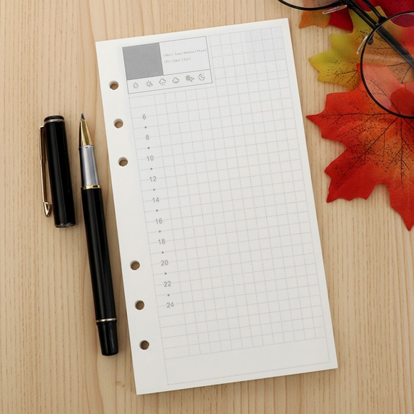 채움 6공 데일리 다이어리 속지 135매(A6)