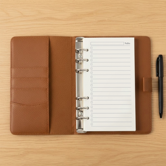 채움 6공 투두리스트 다이어리 속지 135매(A6)