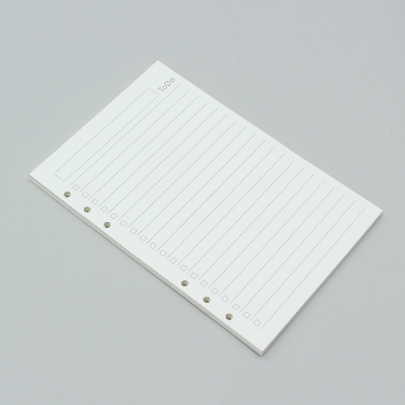 채움 6공 투두리스트 다이어리 속지 135매(A5)