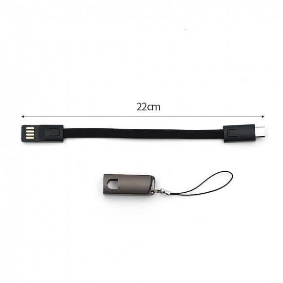 QC 30W A to C 고속충전 키링 케이블