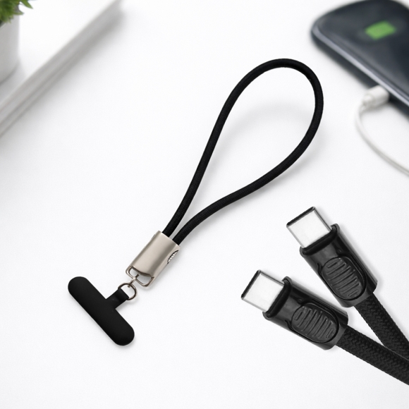 PD 60w C to C 고속충전 핸드스트랩 케이블