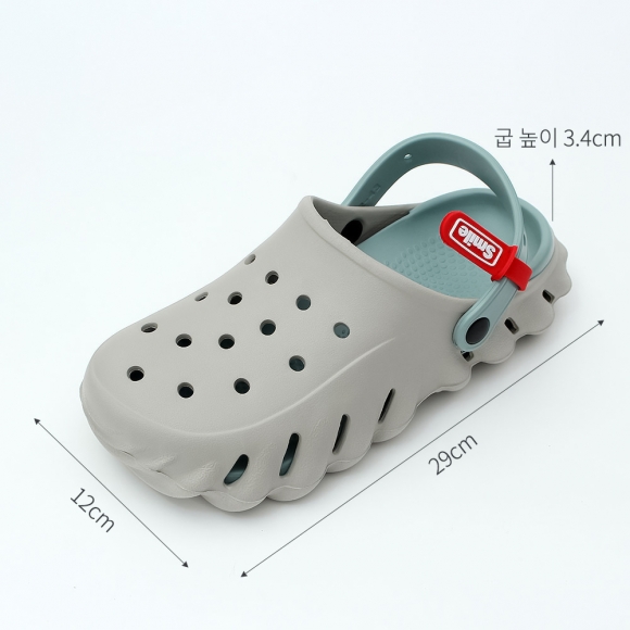 썸머 아쿠아 샌들 슬리퍼(260~265mm) (그레이)