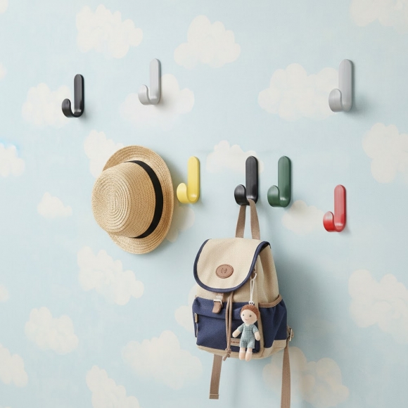 모던픽 접착식 벽걸이 후크 24p세트(믹스 컬러)