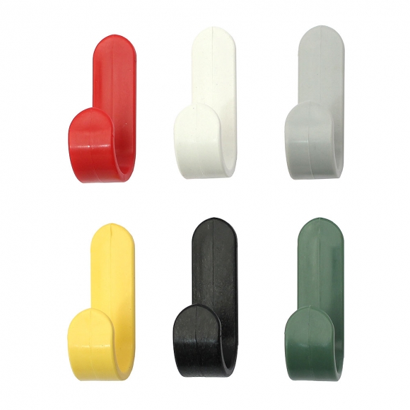 모던픽 접착식 벽걸이 후크 24p세트(믹스 컬러)