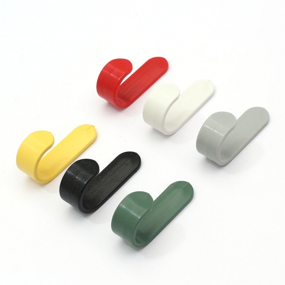 모던픽 접착식 벽걸이 후크 24p세트(믹스 컬러)