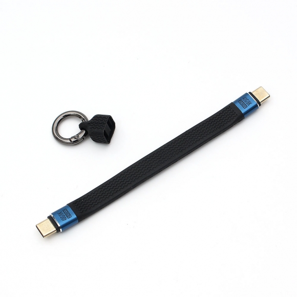 USB4 240w C to C 고속충전 키링 케이블(블랙)