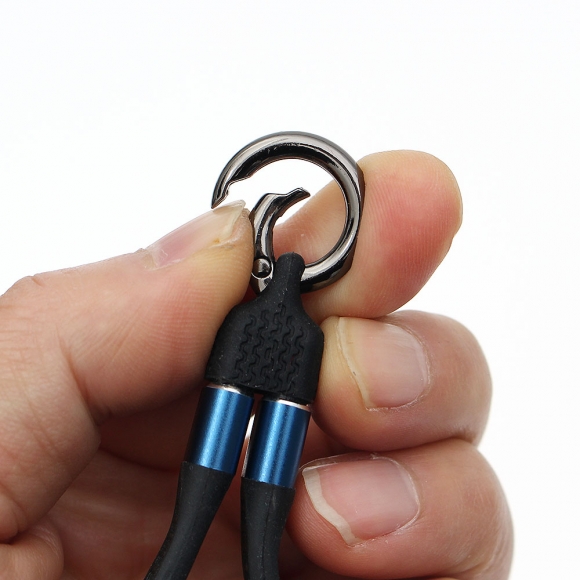 USB4 240w C to C 고속충전 키링 케이블(블랙)