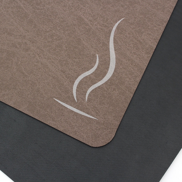 빠른건조 소프트 규조토 발매트 2종세트(라인) (브라운)