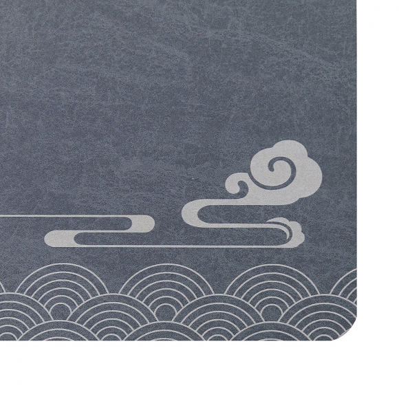 빠른건조 소프트 규조토 발매트 2종세트(구름) (다크네이비)