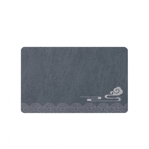 빠른건조 소프트 규조토 발매트 2종세트(구름) (다크네이비)