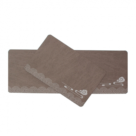 빠른건조 소프트 규조토 발매트 2종세트(구름) (브라운)