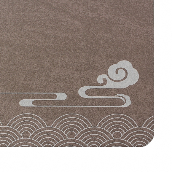 빠른건조 소프트 규조토 발매트 2종세트(구름) (브라운)